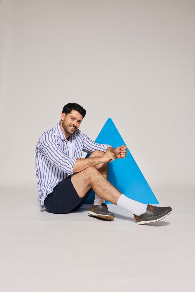 Rieker Slipper  Slip-on Sneaker, Schlupfschuh mit Stretcheinsätze