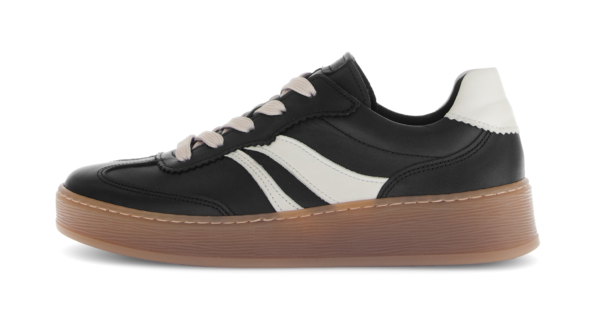 Gabor Plateausneaker »FLORENZ«, Freizeitschuh, Halbschuh, Schnürschuh in Bequemweite G (= weit)