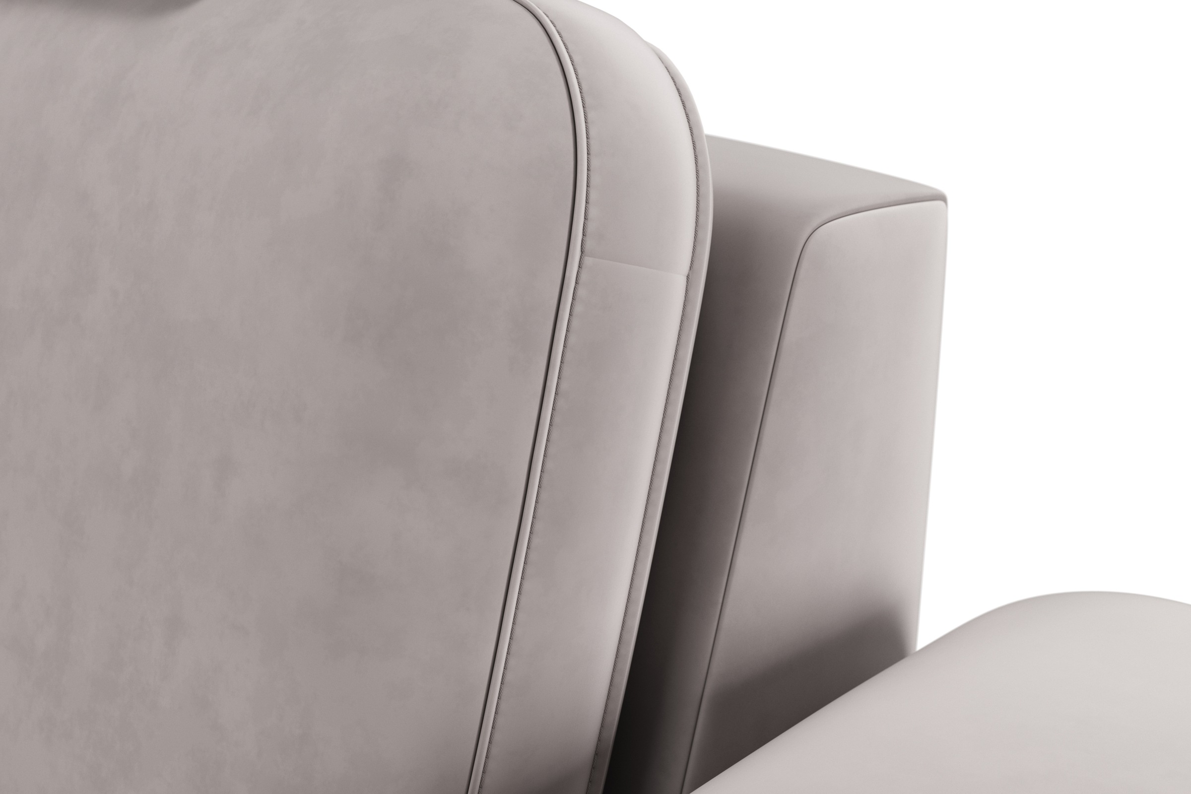 sit&more Wohnlandschaft »Bendigo U-Form«, inklusive Sitztiefenverstellung, Bodenfreiheit 15 cm, in 2 Fußfarben