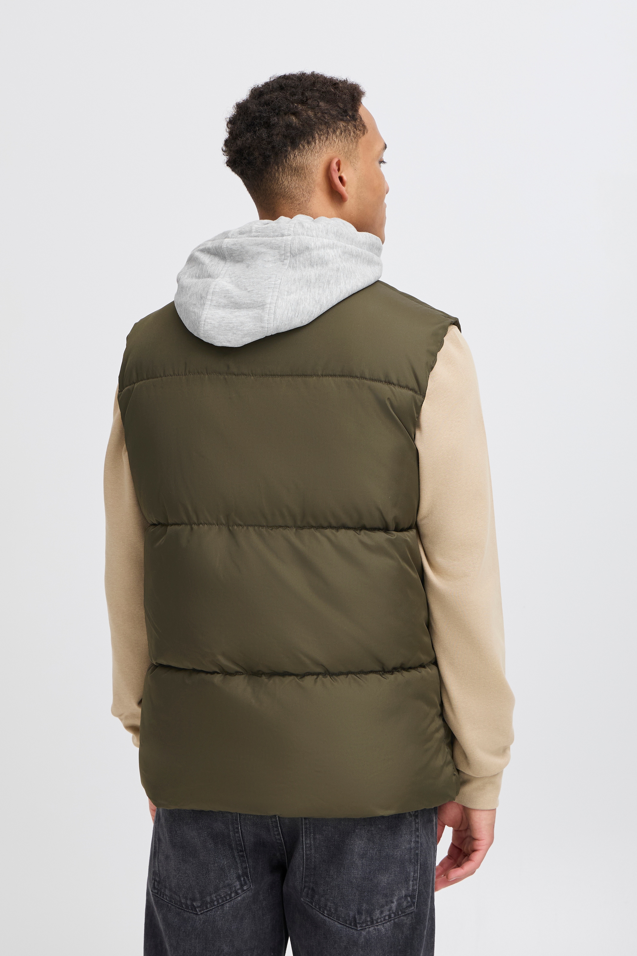 Blend Outdoorjacke »BHELWIN vest w. jersey hood« mit Kapuze