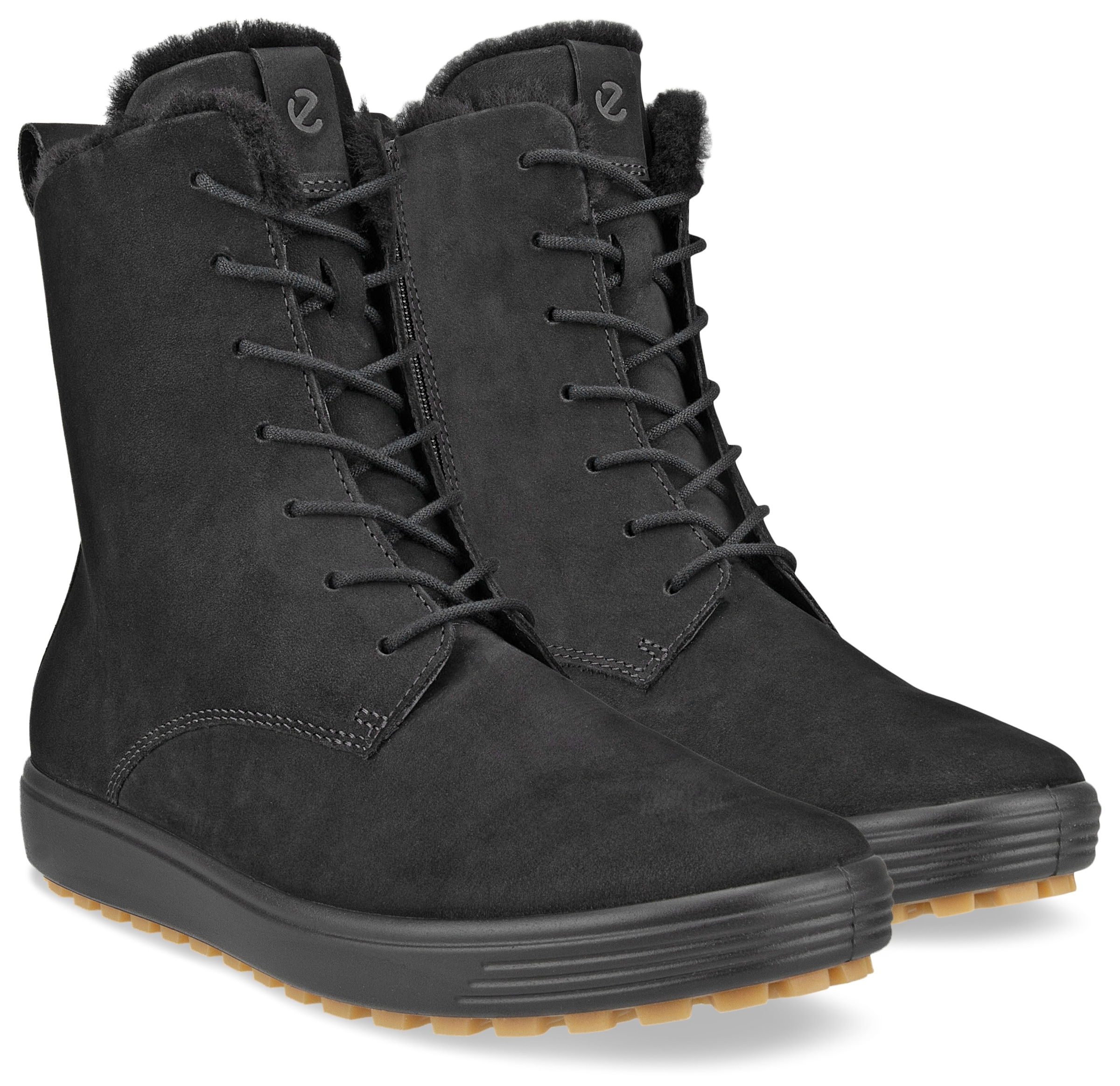 Ecco Schnürboots »SOFT 7 TRED W«, mit Warmfutter