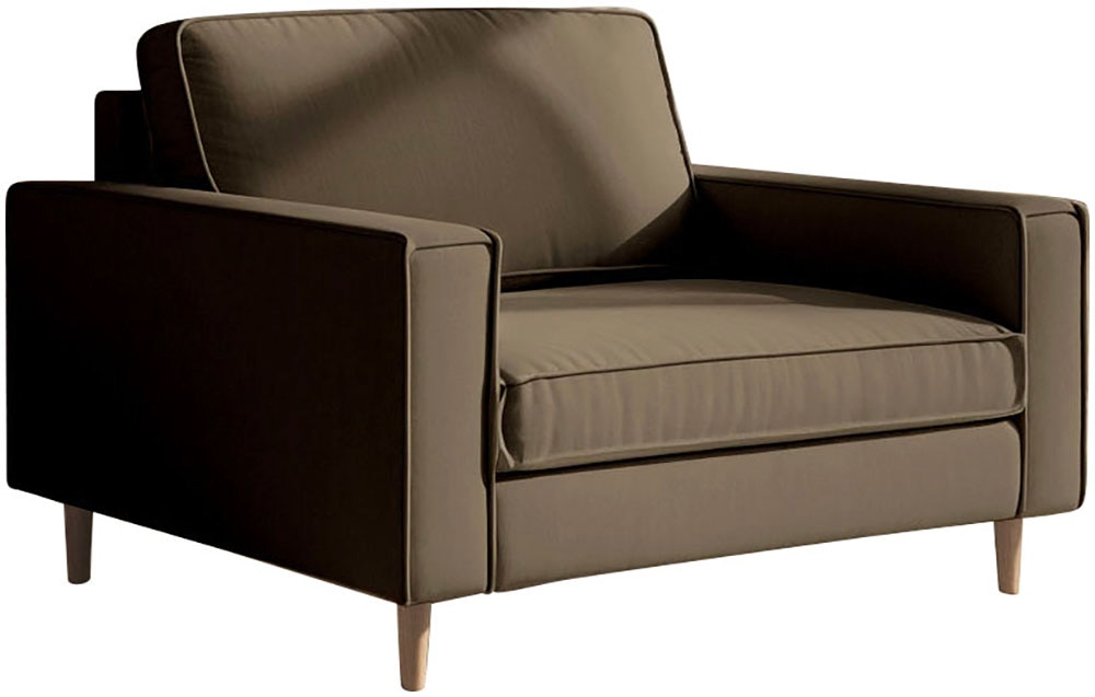 Home affaire Loveseat »Pinto Skandi 105 cm, Chenille, Struktur« günstig online kaufen