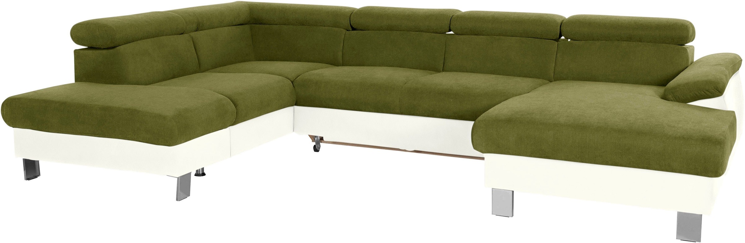COTTA Polstergarnitur »Komaris U-Form, B: 320 bzw. 100 cm (Set: Wohnlandsch günstig online kaufen