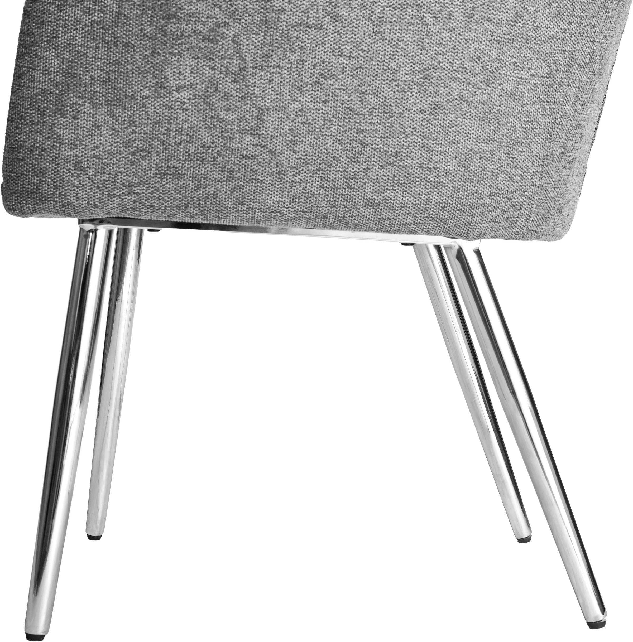 LeGer Home by Lena Gercke Esszimmerstuhl »Fleur« (Set) 2 Stk.Strukturstoff, ergonomisches Design, gesteppte Rückenlehne