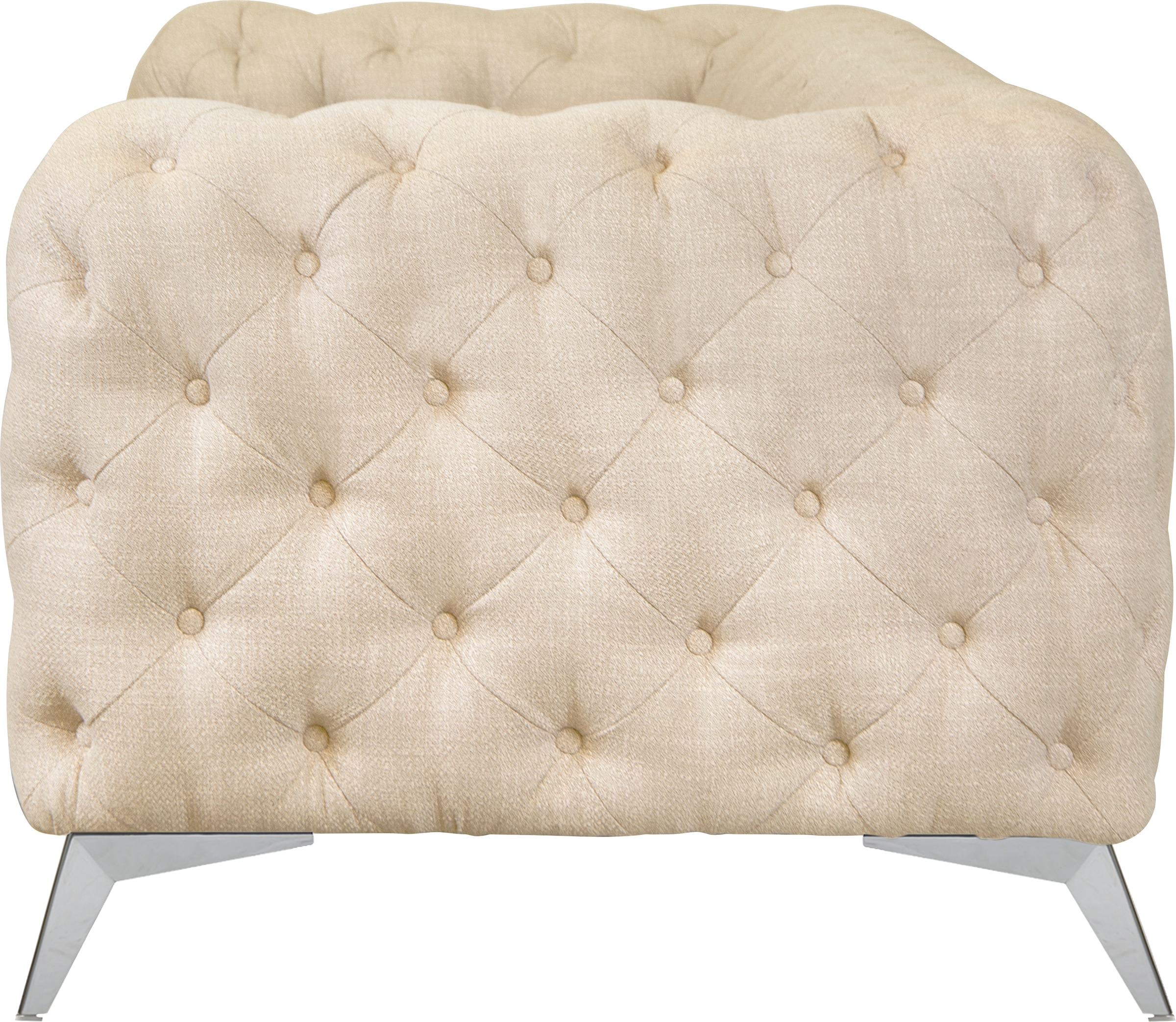 Home affaire Chesterfield-Sofa »Glynis« aufwändige Knopfheftung, moderne Chesterfield Optik, Fußfarbe wählbar