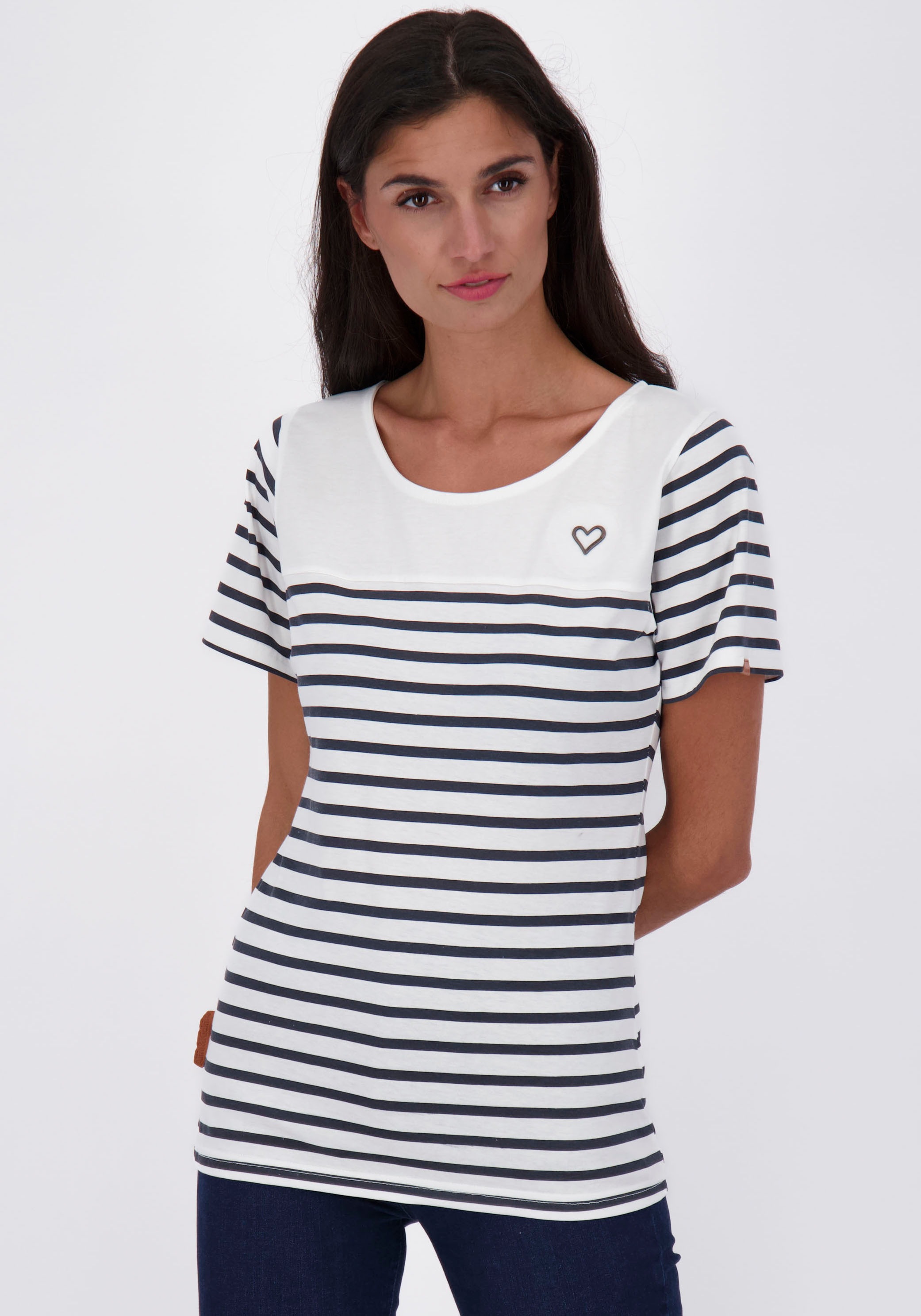 Alife & Kickin Rundhalsshirt »InessAK-Z« (1 tlg.)