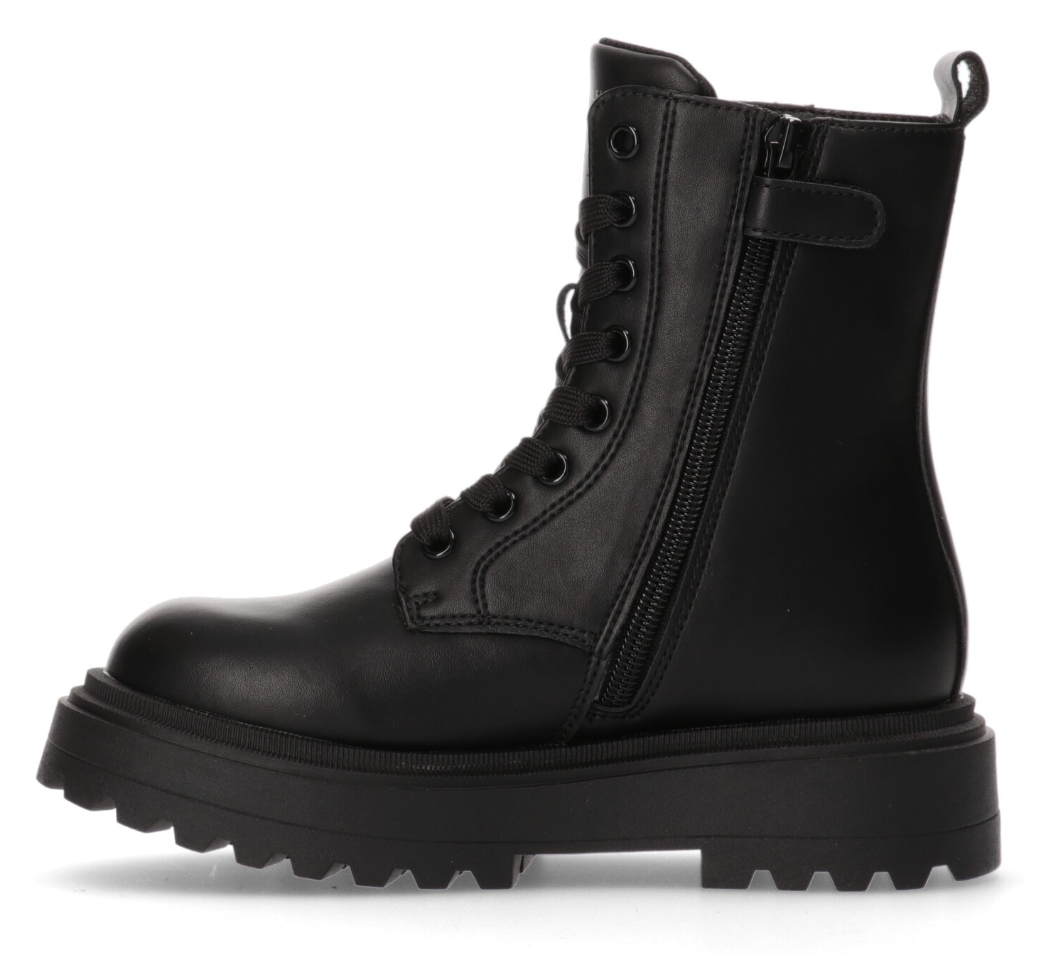 Tommy Hilfiger Schnürboots, Chunky Boots, Plateaustiefel, Schnürstiefel mit Nieten besetzt