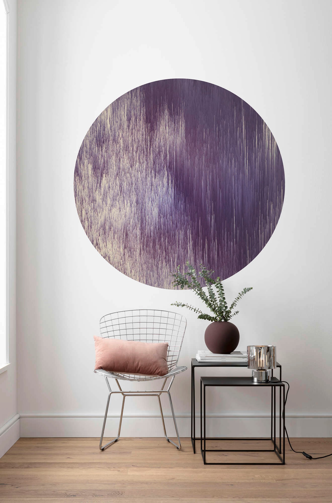 Komar Vliestapete »Vlies selbstklebend - Harmony - Größe 125 x 125 cm«, bedruckt, Wohnzimmer, Schlafzimmer