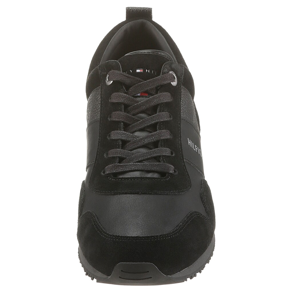 Tommy Hilfiger Sneaker »ICONIC LEATHER SUEDE MIX RUNNER«