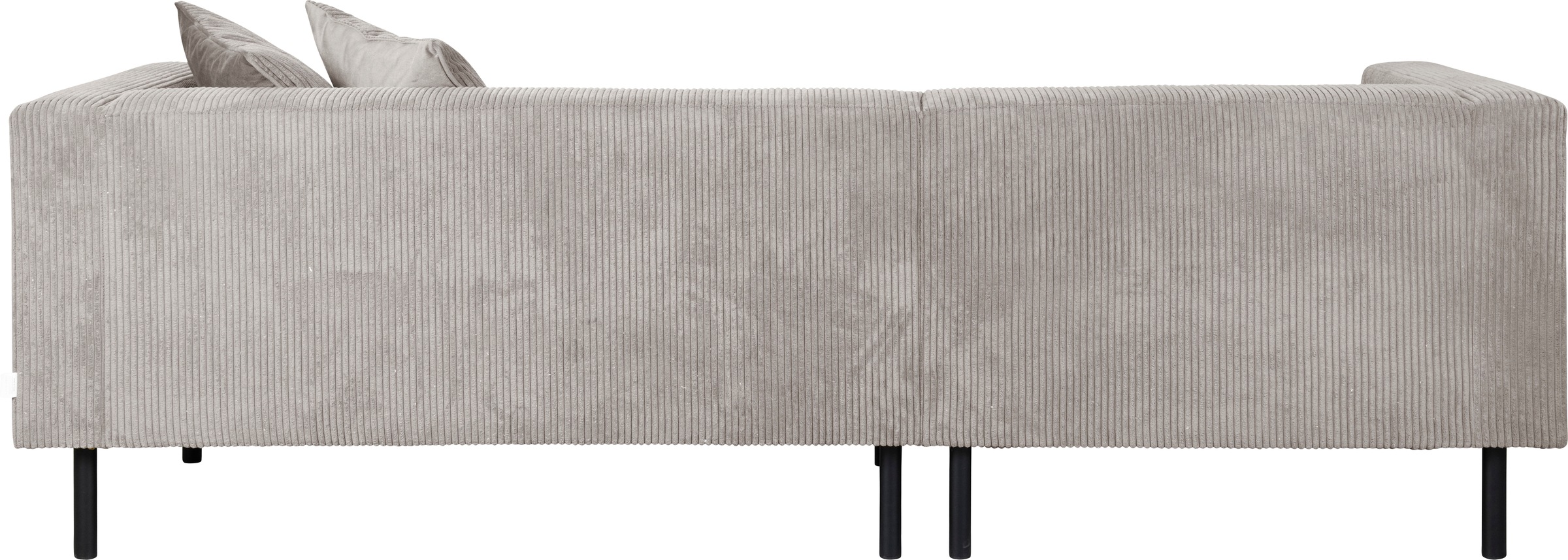 Guido Maria Kretschmer Home&Living Ecksofa »Lillibeth L-Form Designsofa, Maße B/T/H: 240/173/83 cm«, Zierkissen als Wendekissen, in Samtoptik oder Cord