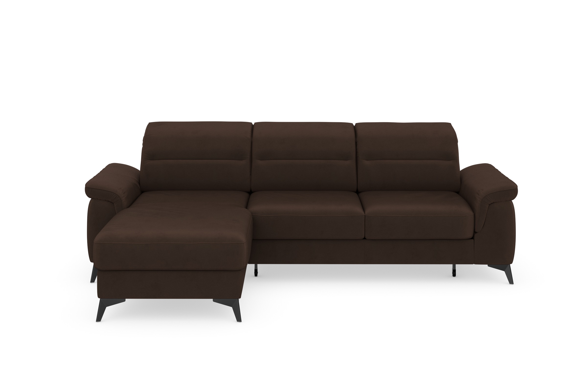 sit&more Ecksofa »Sinatra L-Form« mit Recamiere, optional mit Kopfteilverst günstig online kaufen