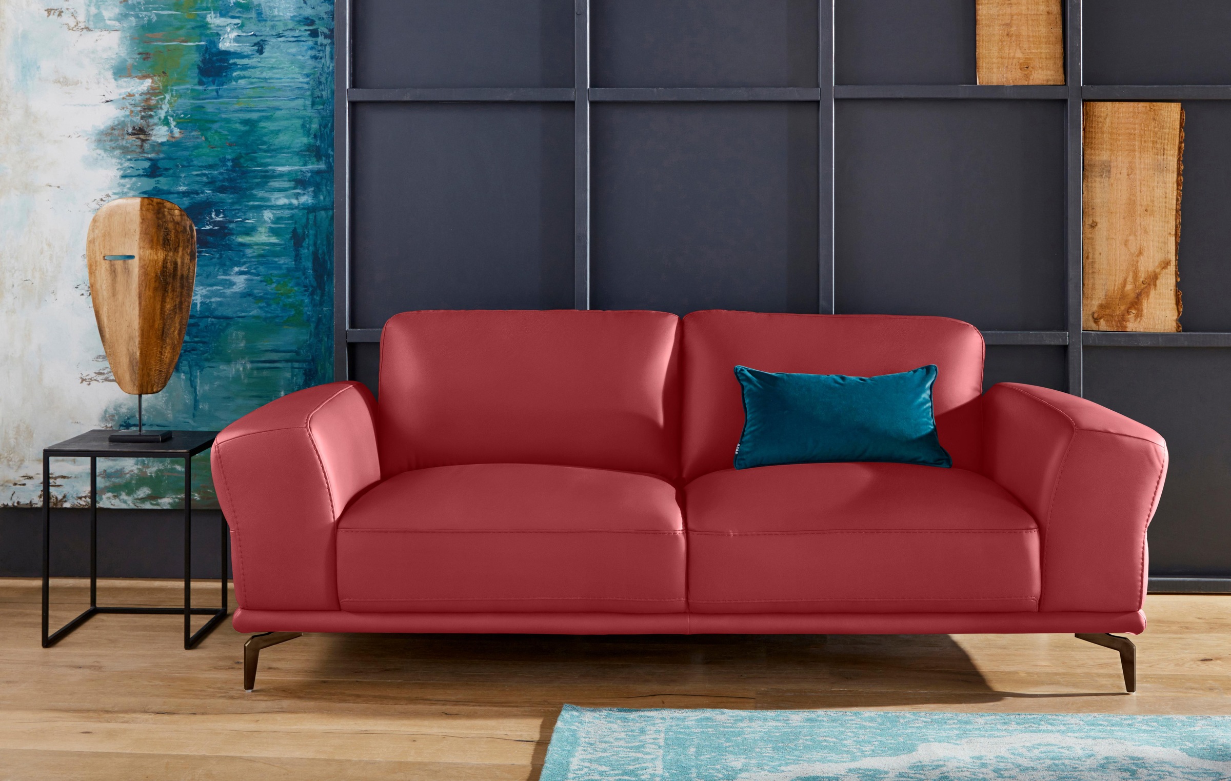 W.SCHILLIG 2,5-Sitzer "montanaa" mit Metallfüßen in Bronze pulverbeschichte günstig online kaufen