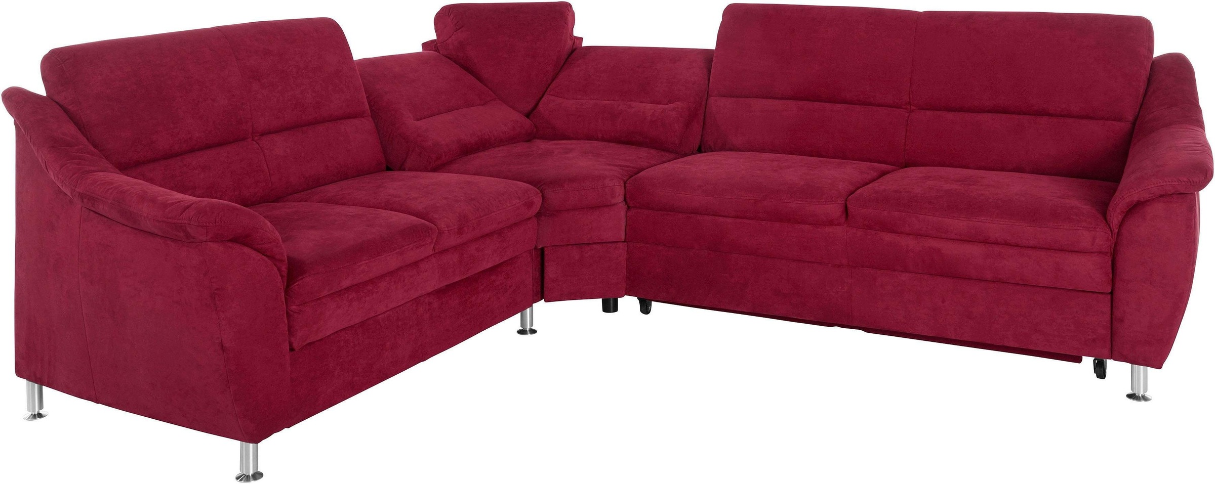 Places of Style Ecksofa »Cardoso L-Form«, mit Trapezecke für mehr Sitzkomfort, wahlweise auch mit Bettfunktion