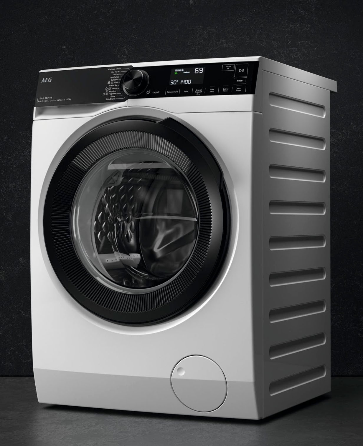 AEG Waschmaschine »LR7E75490«, 9 kg, 1400 U/min, ProSteam Dampf-Programm