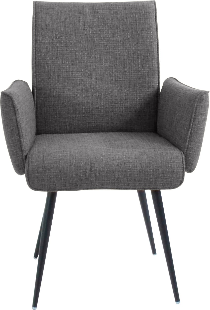 K+W Komfort & Wohnen Armlehnstuhl »Giacomo I«, 1 St., Flachgewebe 775, 4- F günstig online kaufen