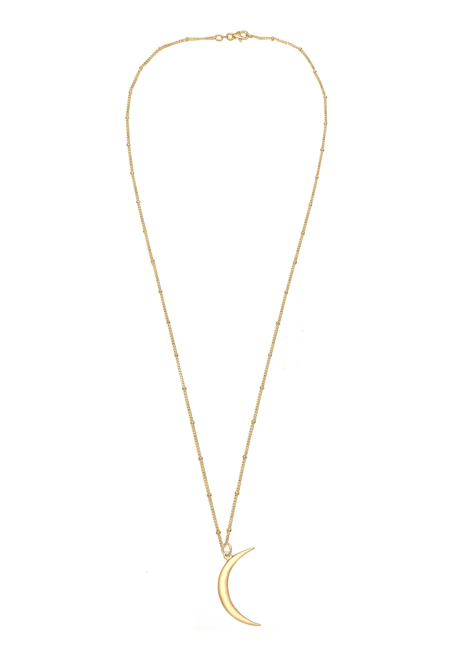 Elli Kette mit Anhänger »Halbmond Sichel 925 Sterling Silber«