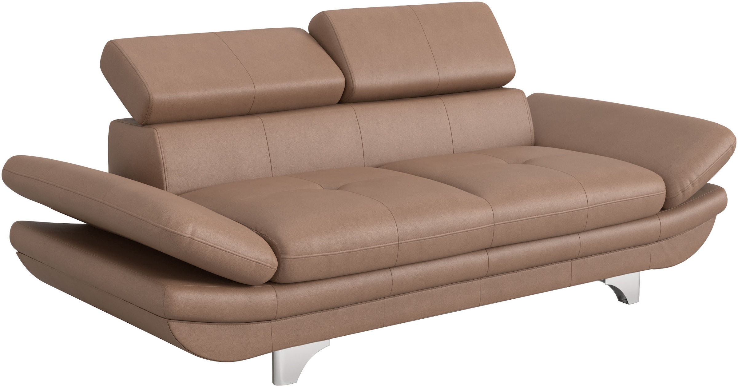 COTTA 2-Sitzer »Enterprise«, Big-Sofa, mit Armteilverstellung & Kopfteilverstellung