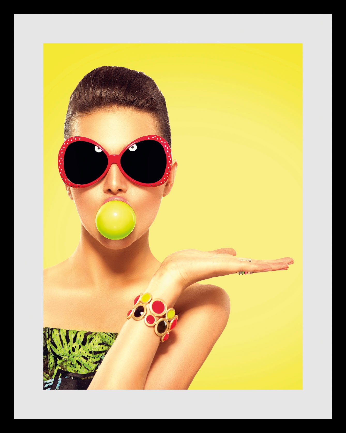 queence Bild »citruspower«, Frau-Bilder von Frauen-Art-Kunst-Fashion-Mode-M günstig online kaufen