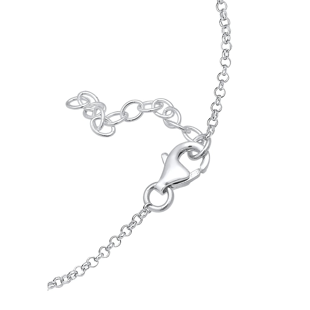 Elli Armband »Infinity/Unendlichkeit mit Zirkonia 925 Silber«