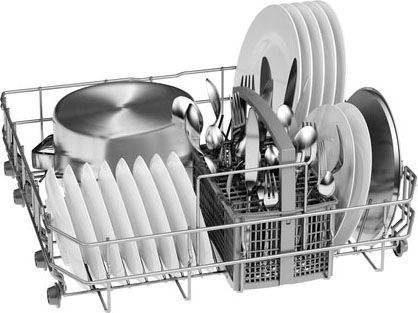 NEFF vollintegrierbarer Geschirrspüler N 30 »S153ITX00E«, 12 Maßgedecke, Info Light: projizierter Punkt während des Betriebs