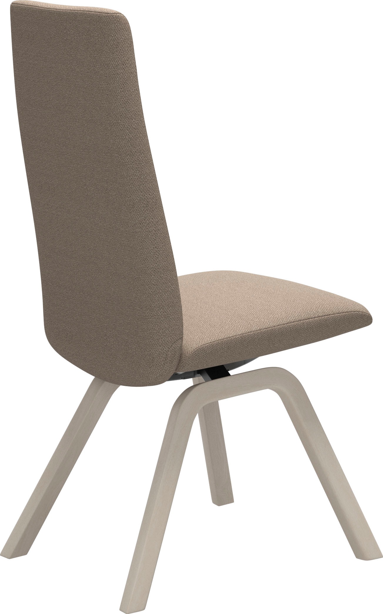 Stressless® Polsterstuhl »Laurel«, ROHLEDER Stoff Q2 FARON, High Back, Größe M, mit schräggestellten Beinen in Eiche gekalkt