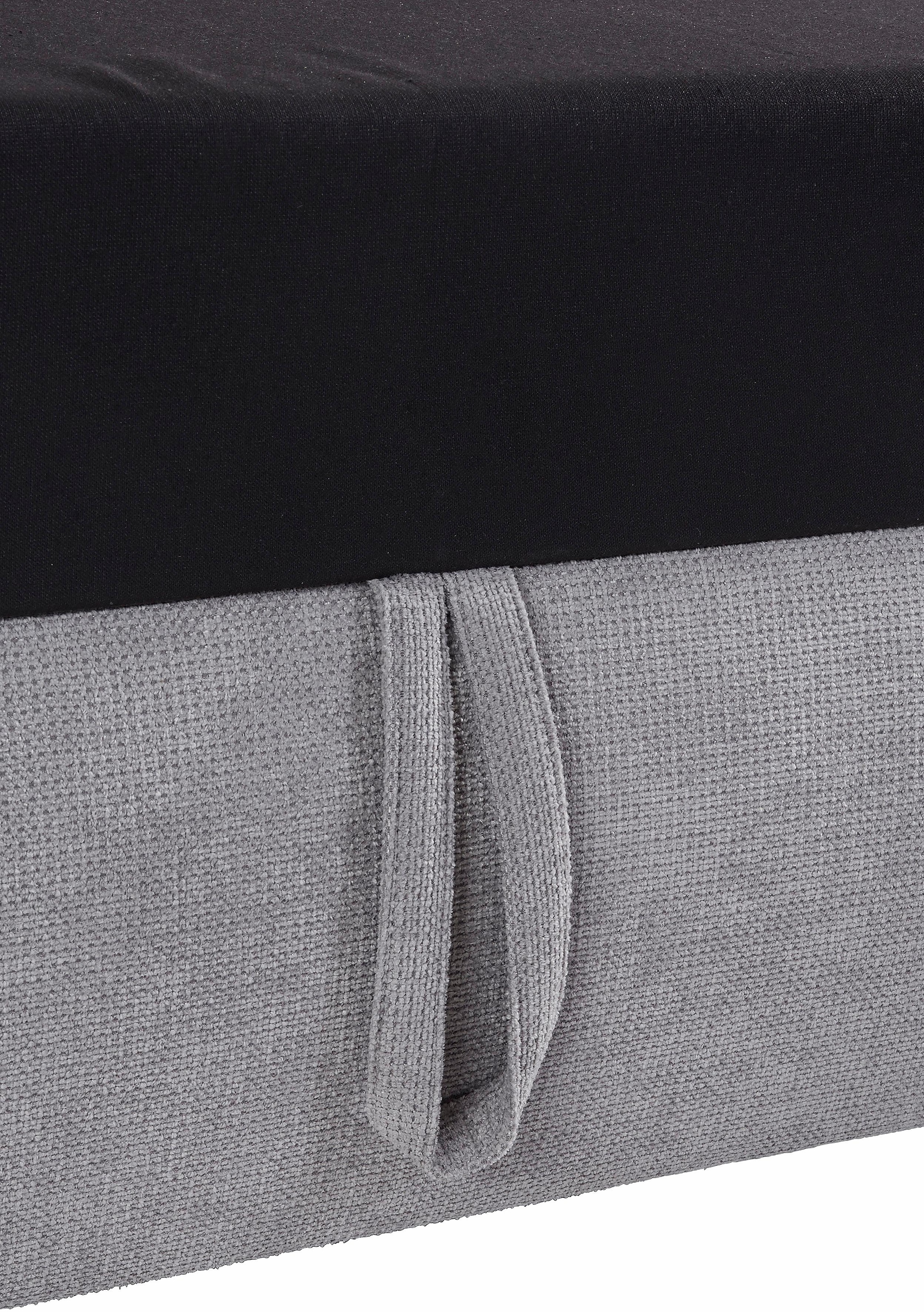 sit&more Ecksofa »Stardust L-Form«, wahlweise mit Bettfunktion und Bettkasten