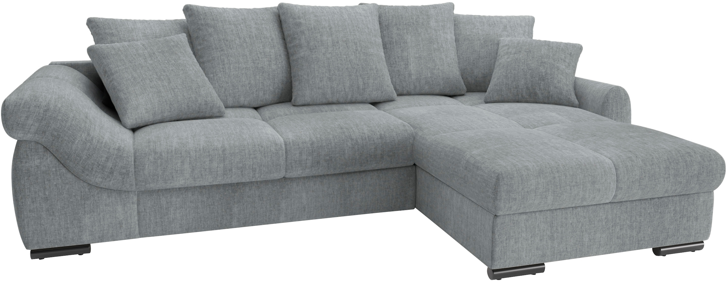 Mr. Couch Ecksofa »Livorno L-Form«, inkl. Hochschläfer-Bettauszug, XL-Bettk günstig online kaufen