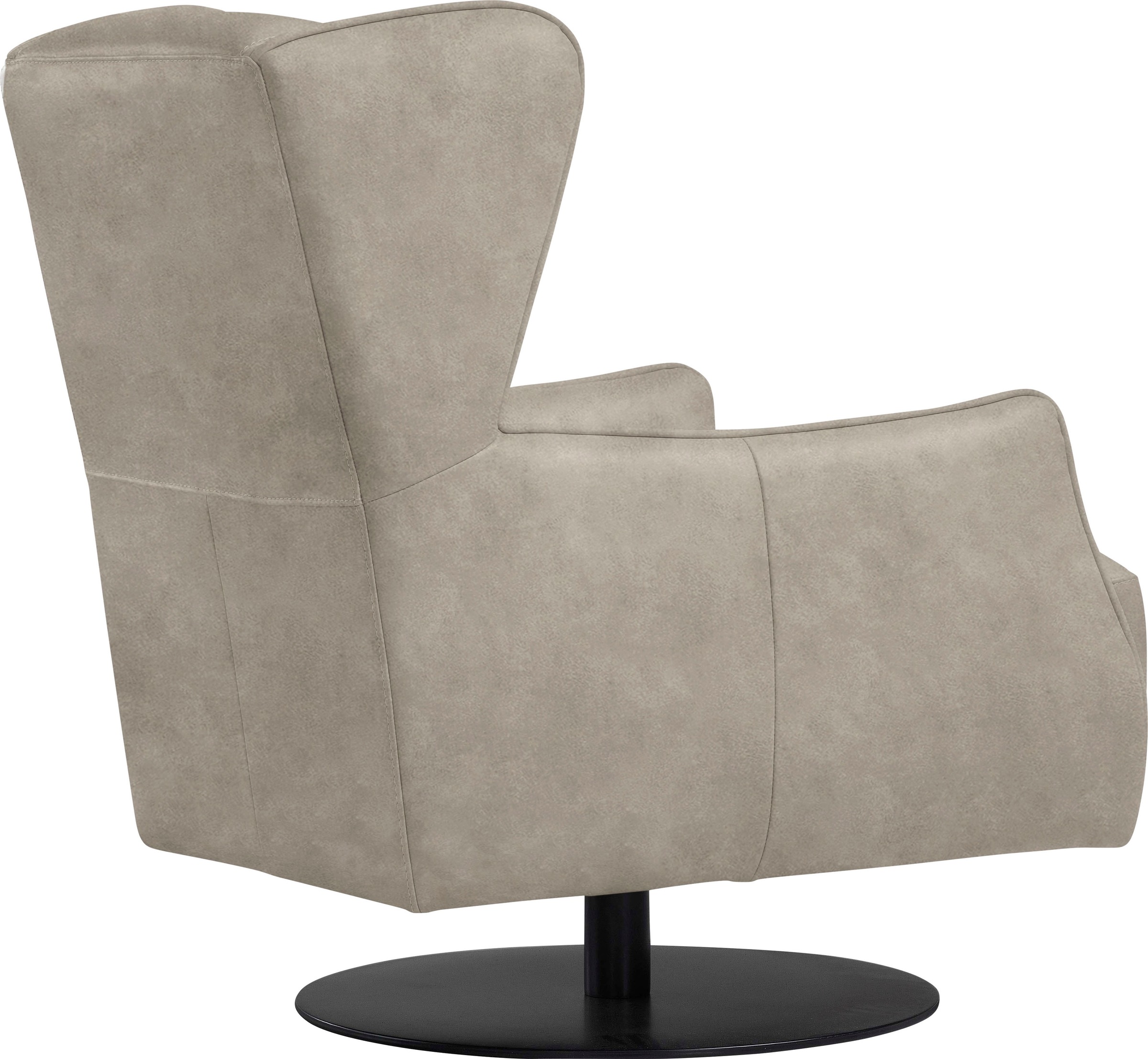 Egoitaliano Sessel »Randy Hochlehnsessel, Designsessel, Clubsessel, Ohrensessel«, Drehsessel, Relaxsessel, kompakte Stellmaße, bequem