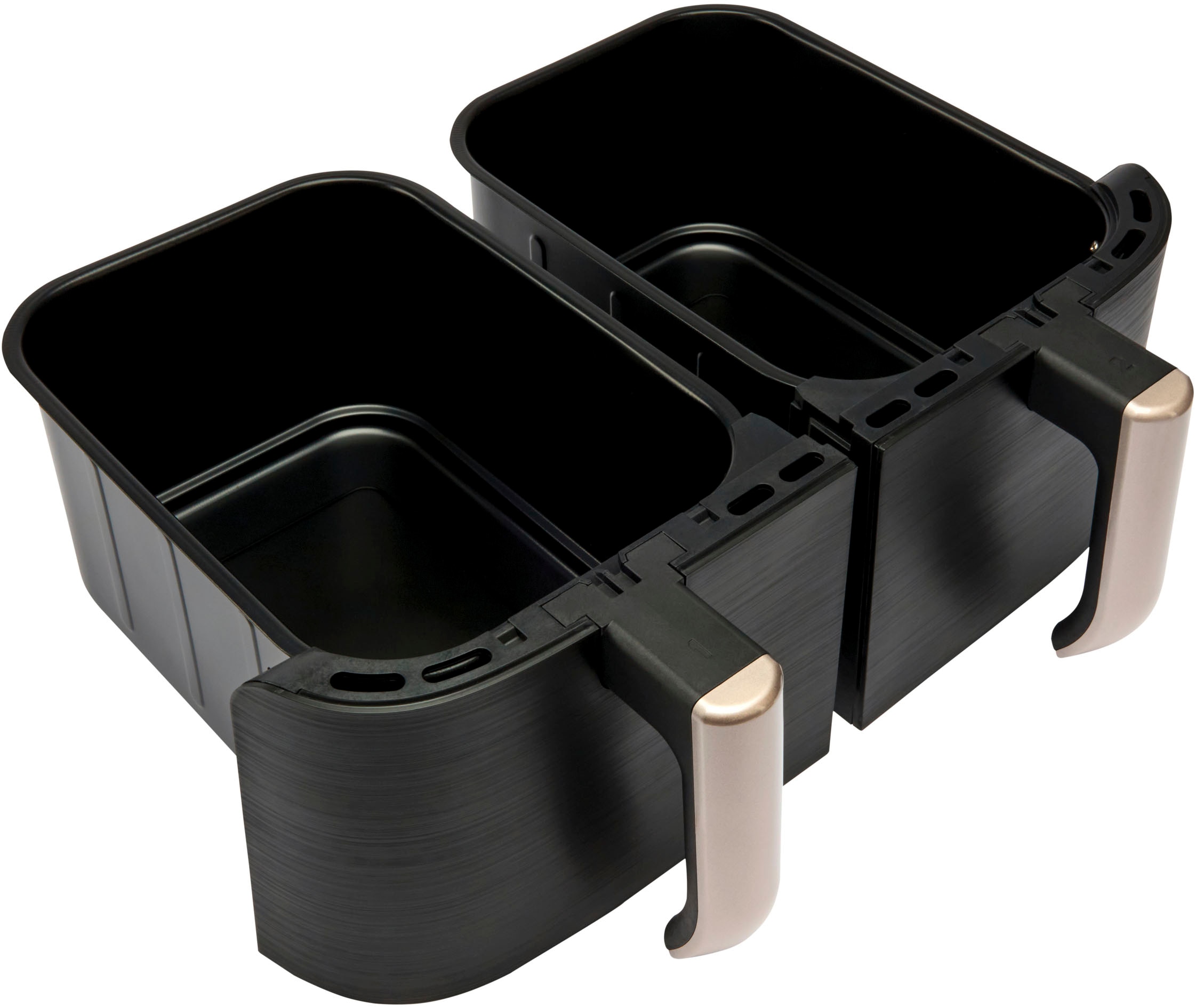 RUSSELL HOBBS Heißluftfritteuse »27680-56 s SatisFryTM Dual basket, 4,5L«, 2800 W, Airfryer–wenig oder kein Öl erforderlich, 9 Programme, 9 L