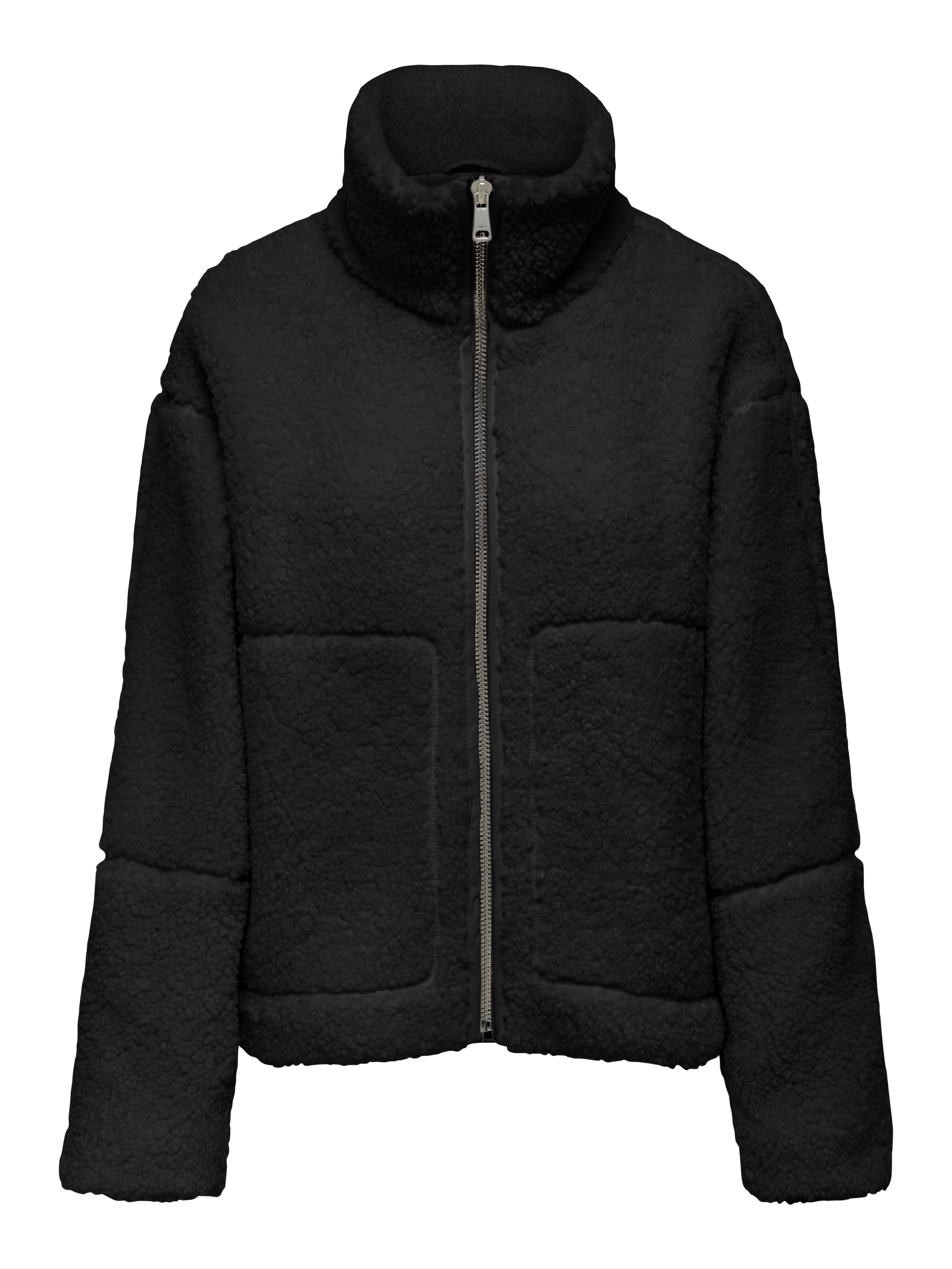 ONLY Plüschjacke »ONLASPEN LIFE TEDDY JACKET NOOS OTW« ohne Kapuze Kunstfaser