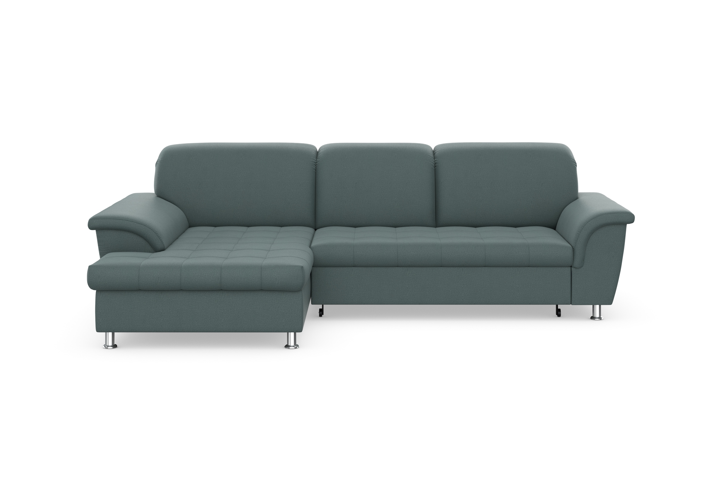 DOMO collection Ecksofa »Franzi Steppung im Sitzbereich B7T/H: 278/162/80 c günstig online kaufen