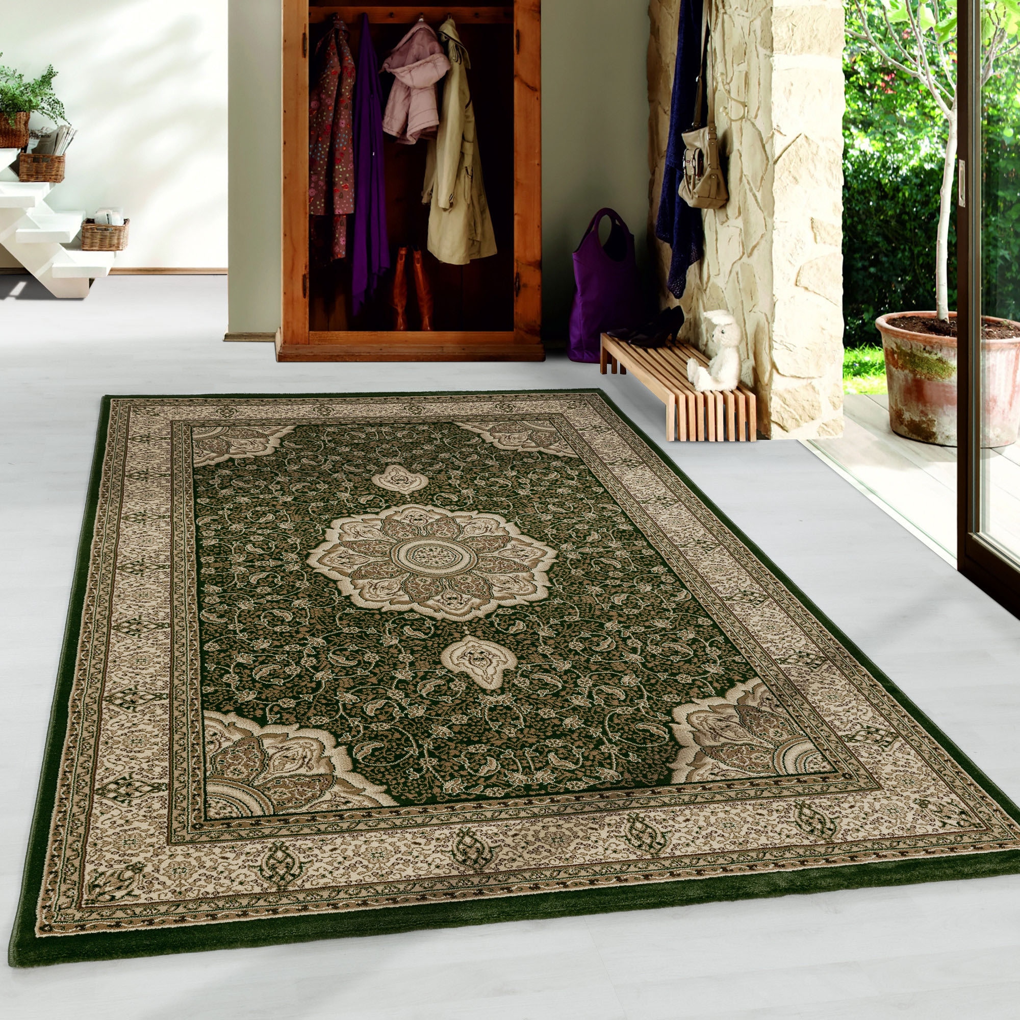 Ayyildiz Teppiche Teppich »KASHMIR 2601«, rechteckig, 10 mm Höhe, Orient Op günstig online kaufen
