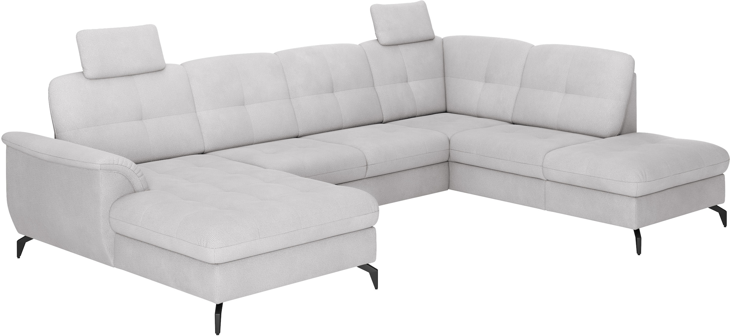 sit&more Wohnlandschaft »Zora U-Form«, wahlweise mit Bettfunktion und Bettkasten
