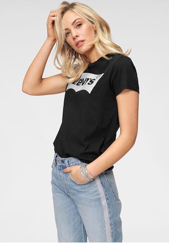 Levi's® T-Shirt »Batwing«, mit Logo - Glitzerprint kaufen
