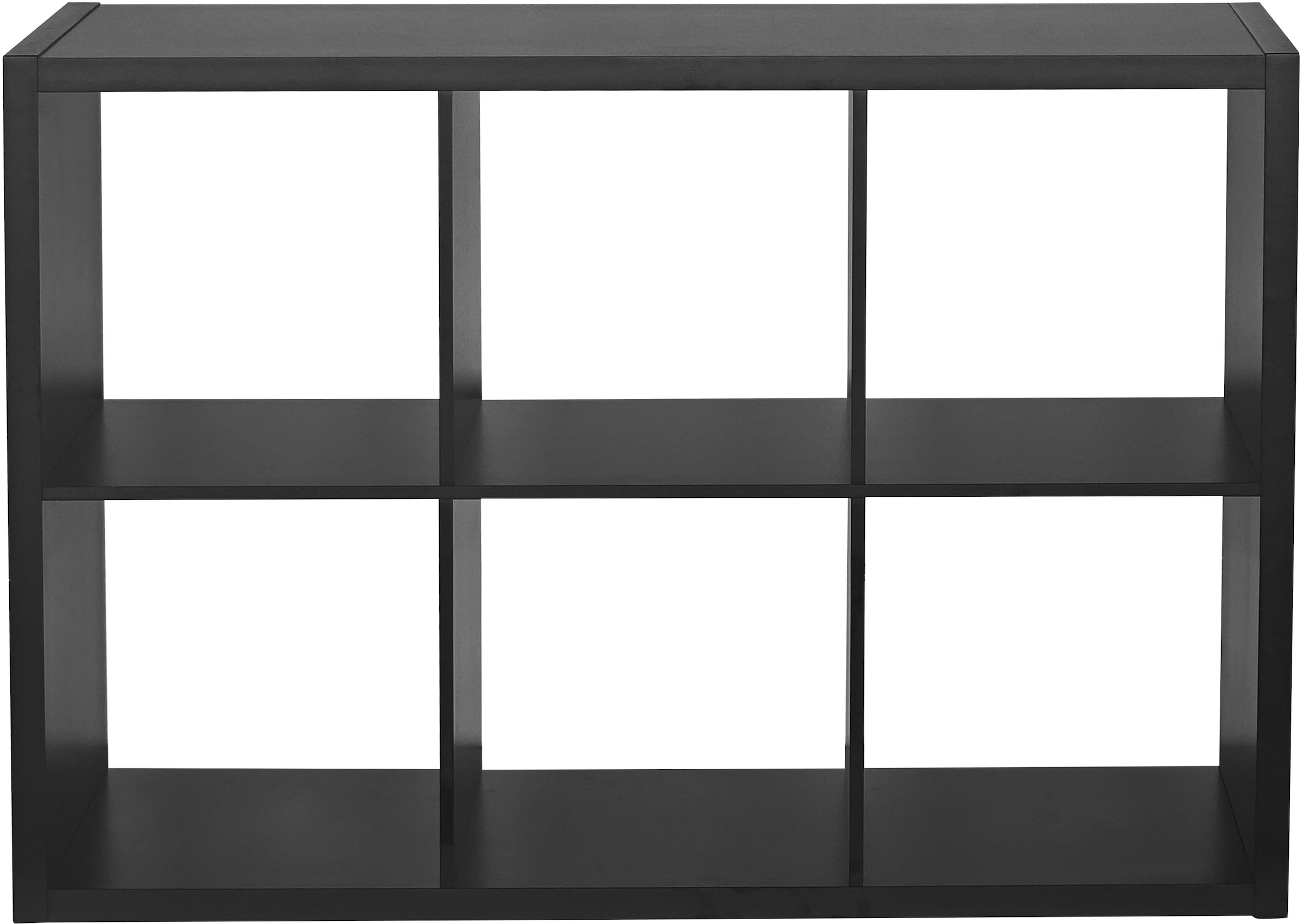 INOSIGN Bücherregal »IZOLA, Raumteiler, Aktenregal, Würfelregal,«, mit 6 oder 8 Fächern, quer und hochkant stellbar, (B/T) 76x37 cm