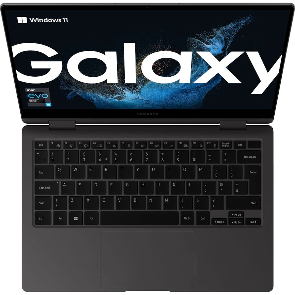 Samsung Notebook »Galaxy Book2 360«, 33,78 cm, / 13,3 Zoll, Intel, Core i5, Iris© Xe Graphics, 256 GB SSD