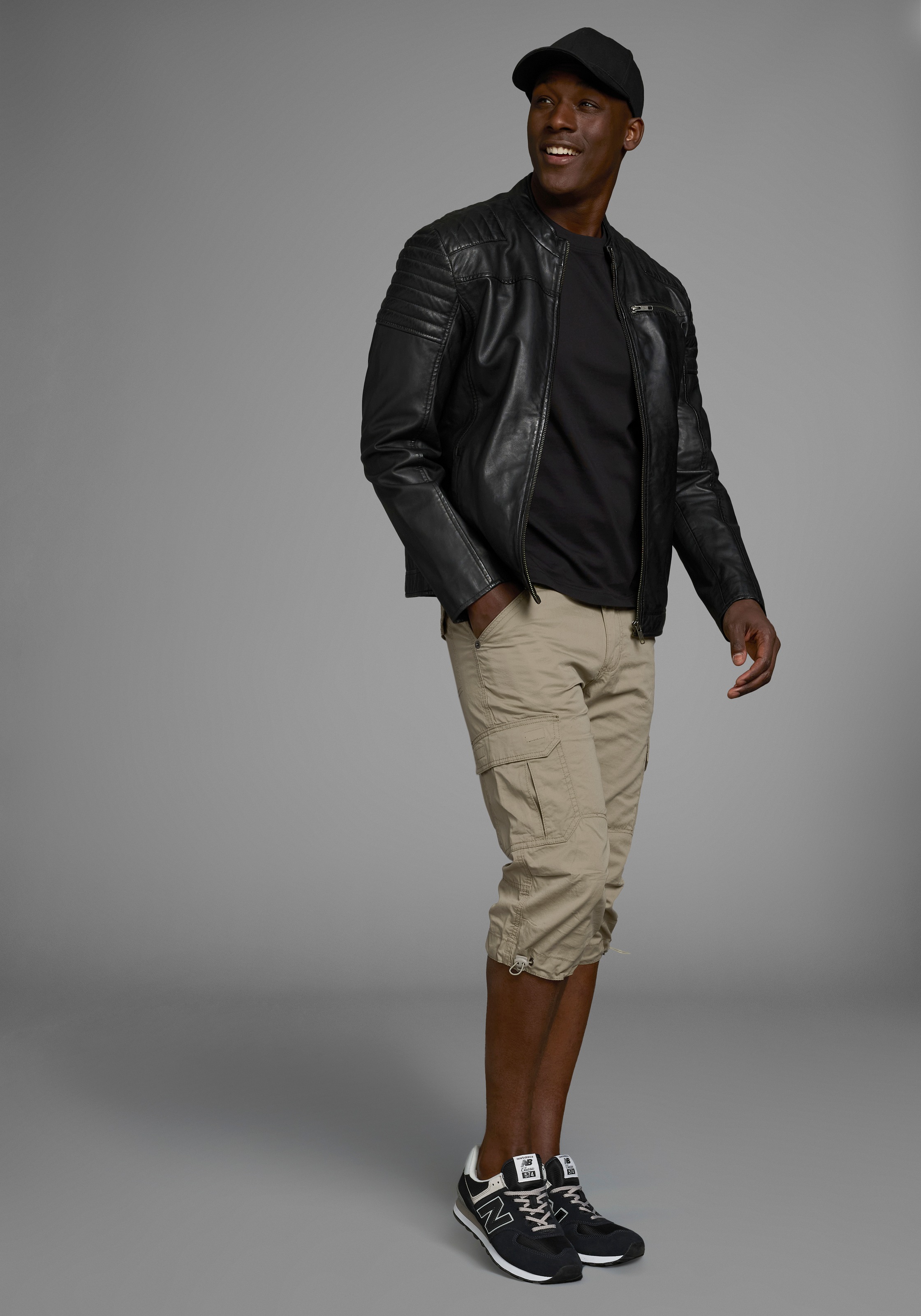 Man's World Cargobermudas  in 3/4-Länge