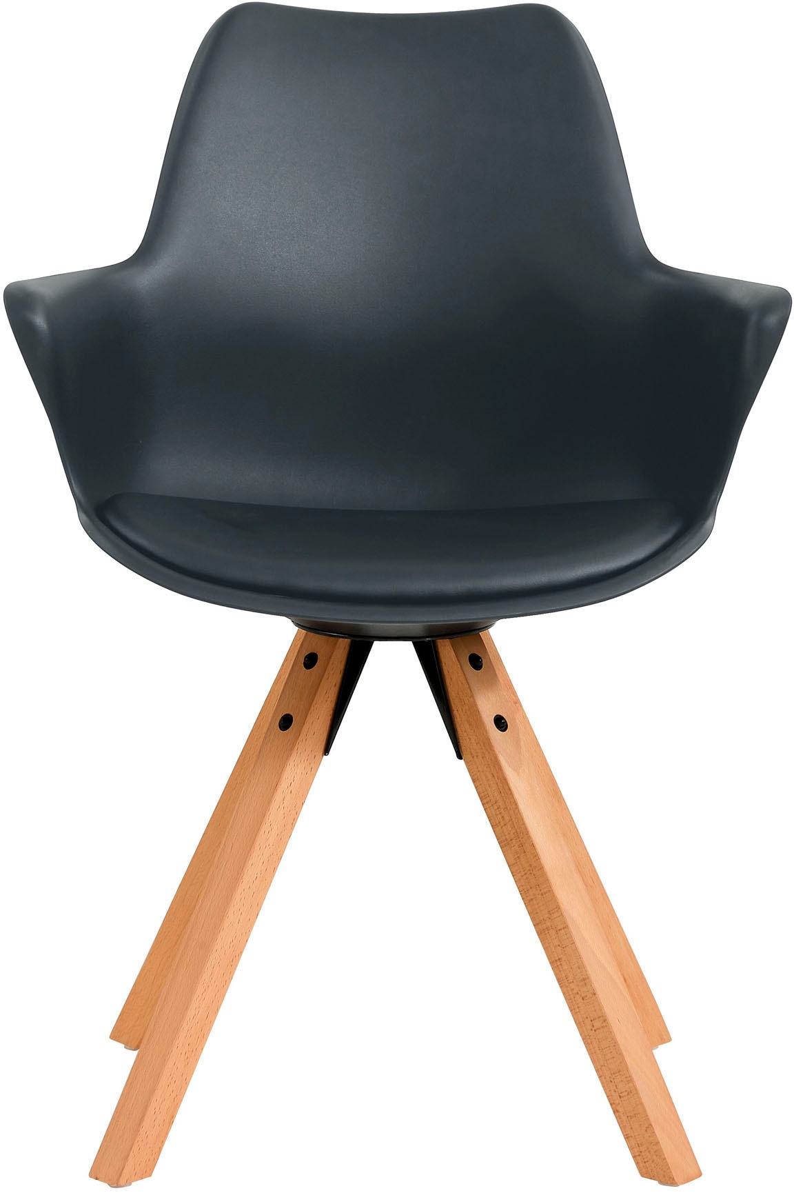SalesFever Armlehnstuhl, (Set), 2 St., Sitzfläche aus Kunstleder online  kaufen