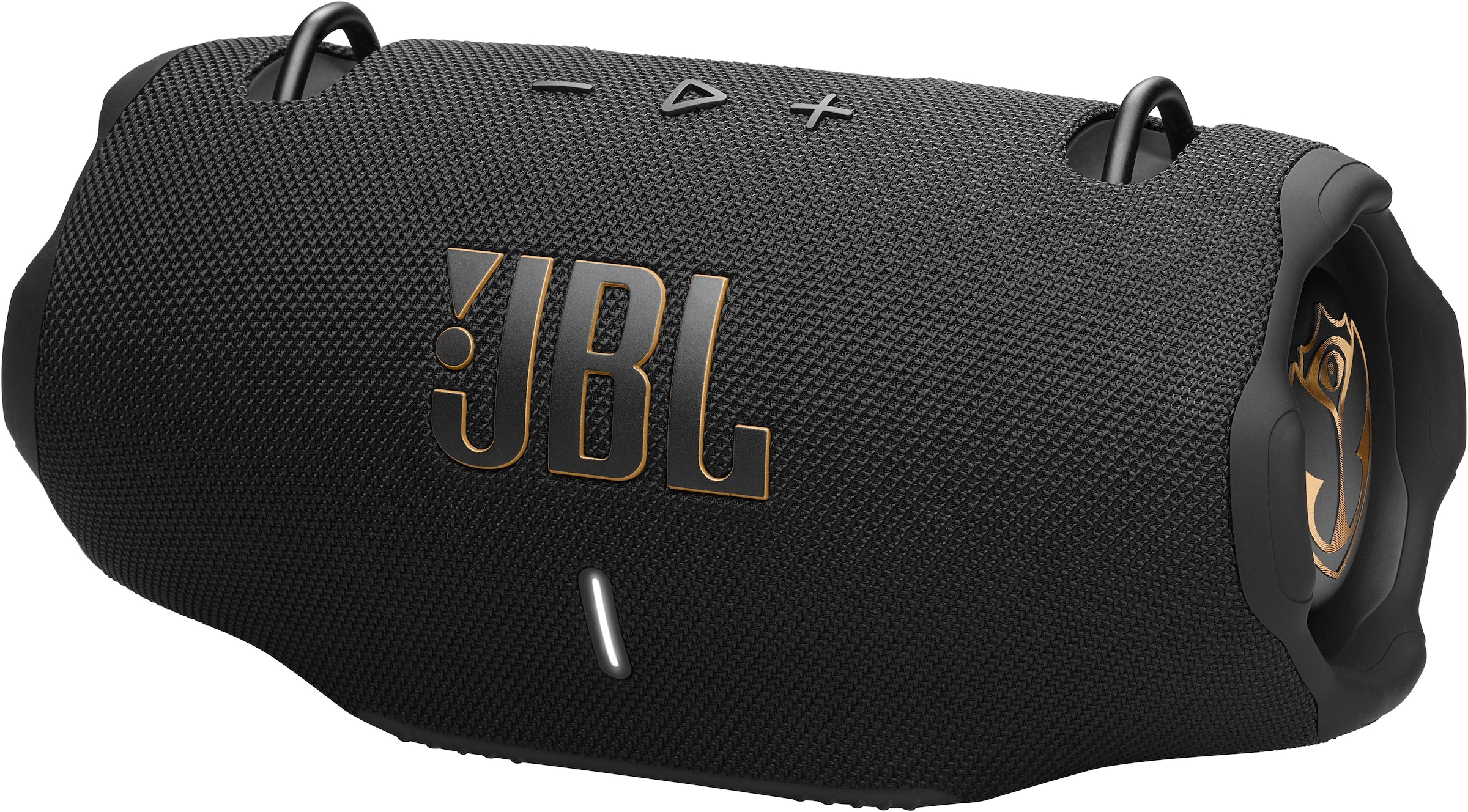 JBL Bluetooth-Lautsprecher »Xtreme 4 Tomorrowland Ltd. Edition (+ Gratis dazu: GO 3 blau)«, austauschbarer Akku, Schnellladen, Multi-Speaker-Konnektivität