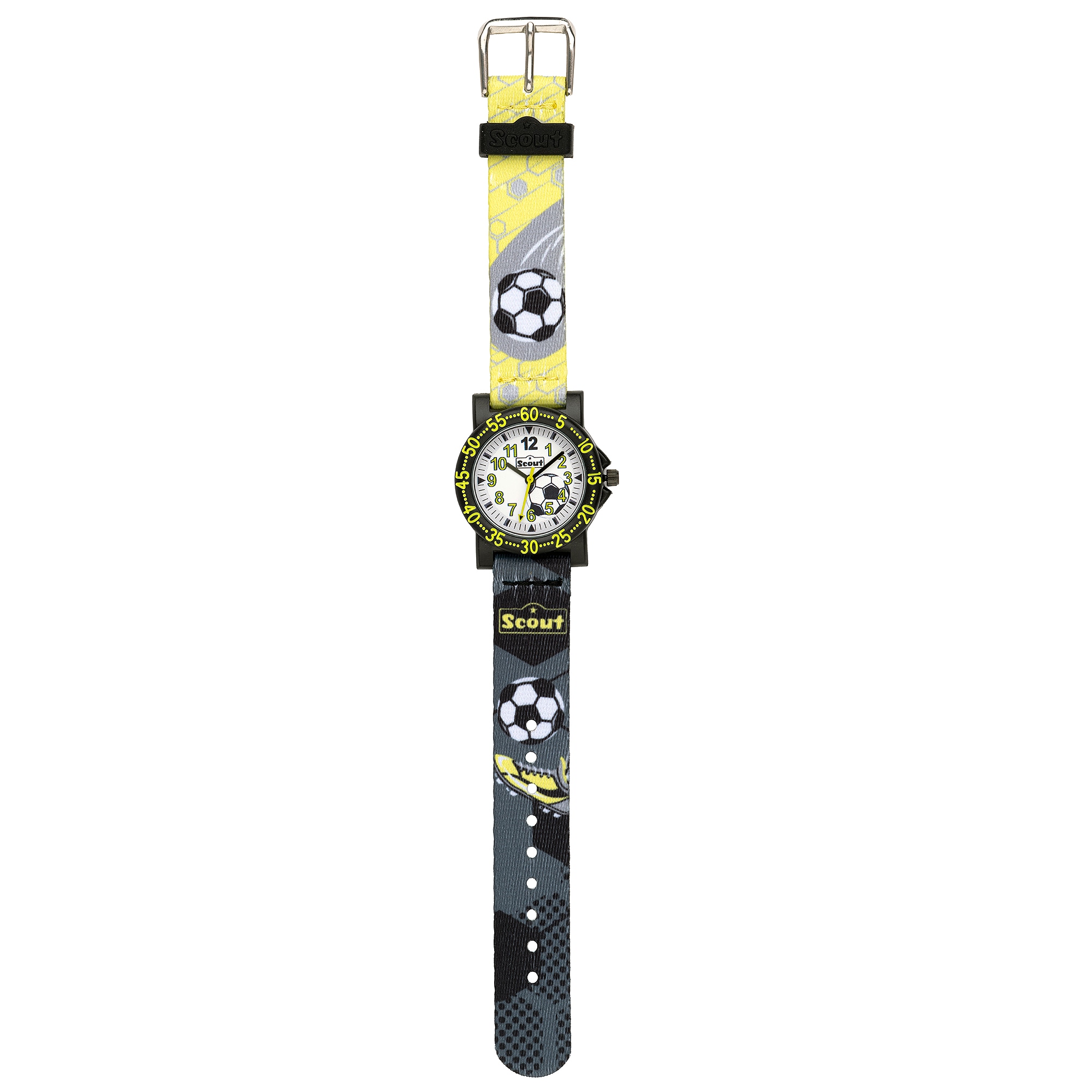 Scout Quarzuhr »Fußball« Armbanduhr, Kinderuhr, Junge, analog