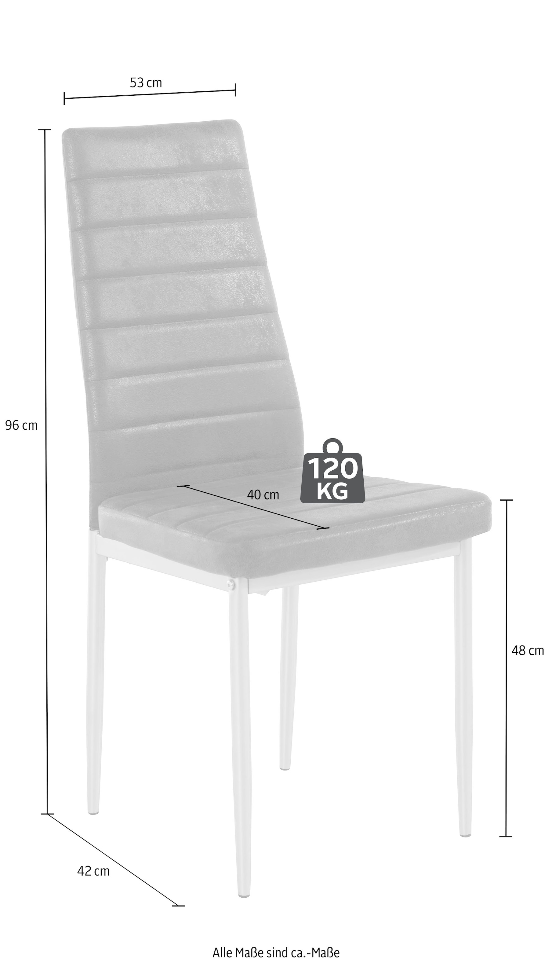 INOSIGN Essgruppe, (Set, 5 tlg.), Tischgruppe für kleine Räume