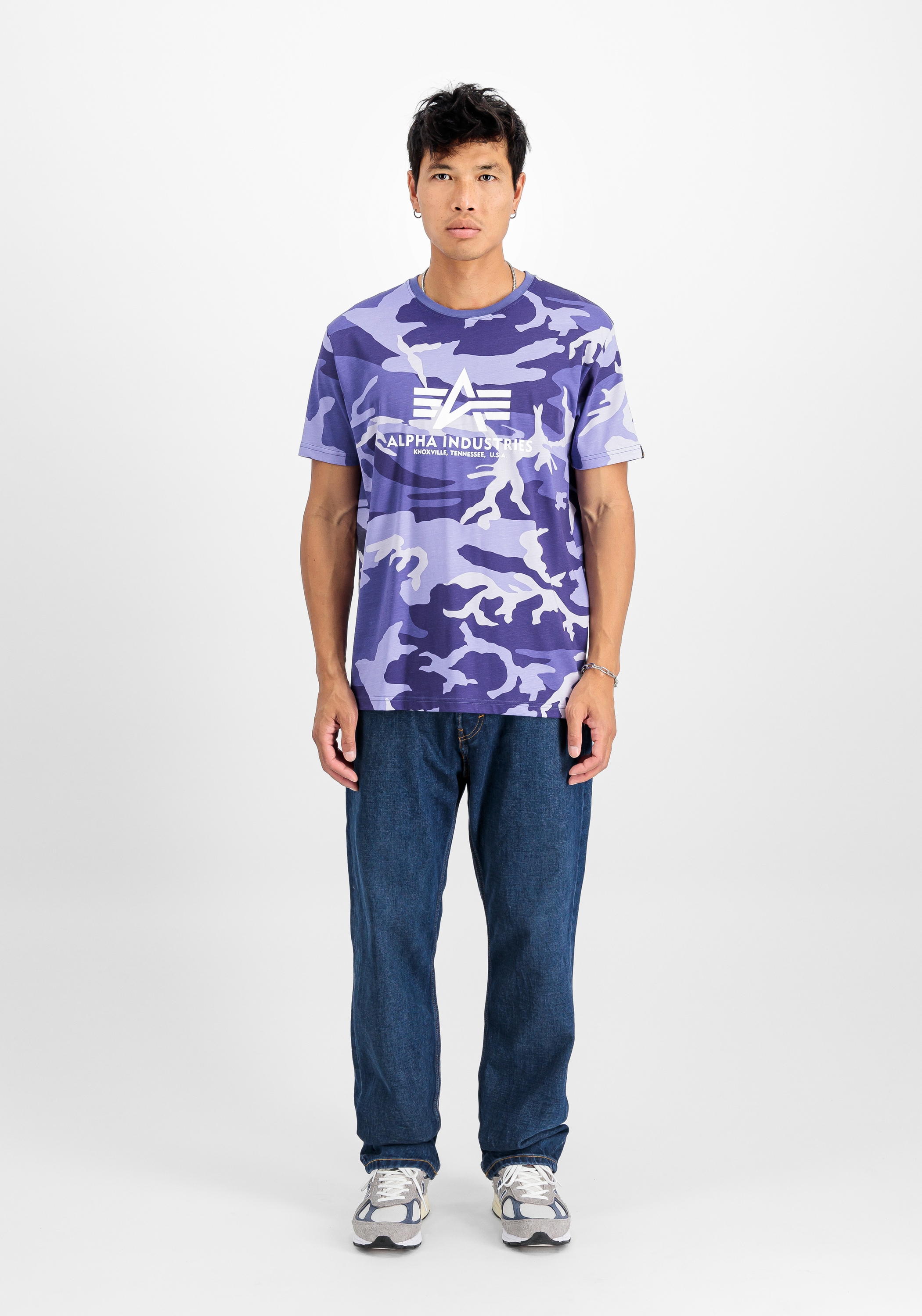 Alpha Industries T-Shirt »Alpha Industries Men - T-Shirts Basic T-Shirt Camo«