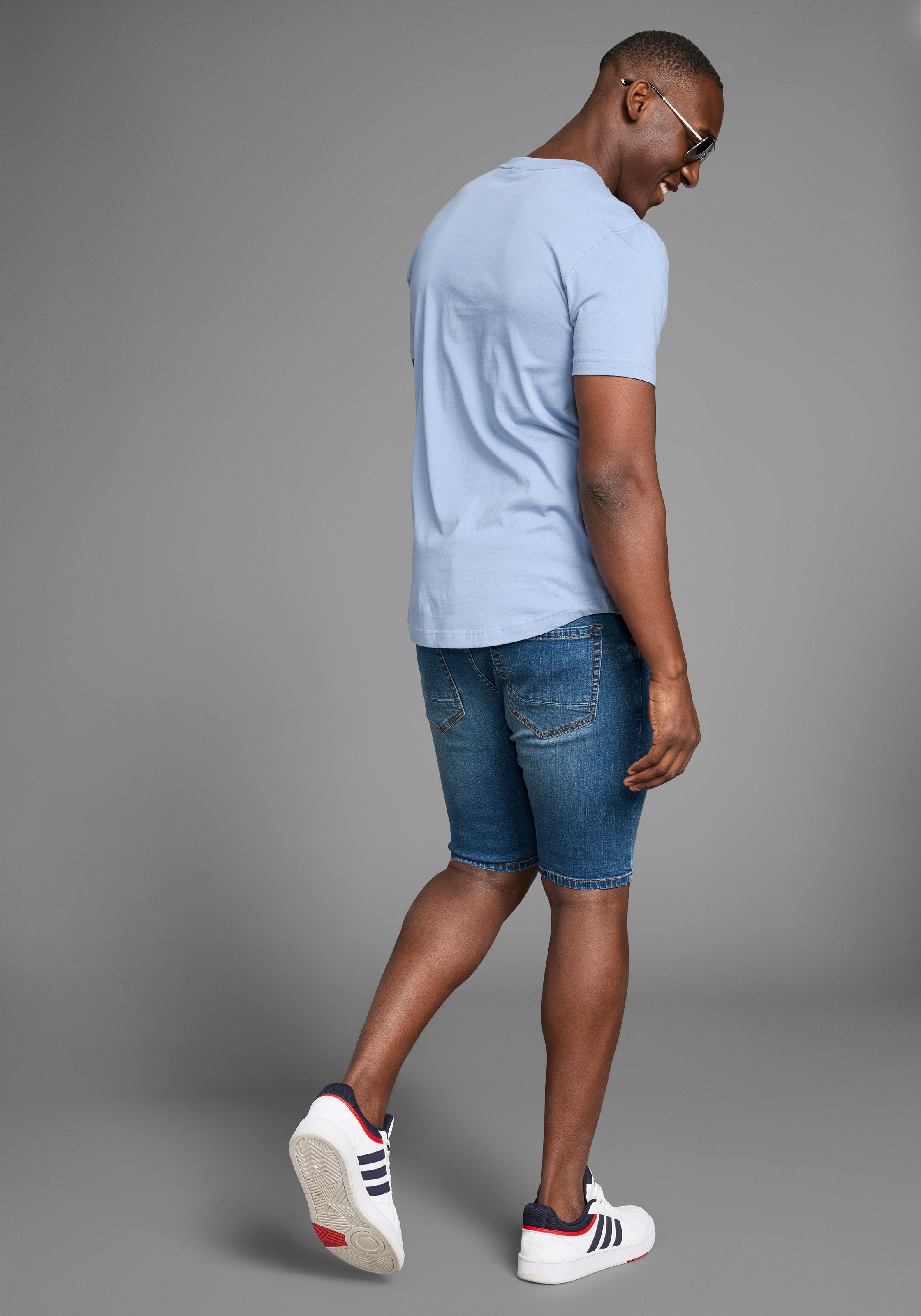 Bruno Banani Jeansshorts »Hutch-Shorts«, niedrige Leibhöhe