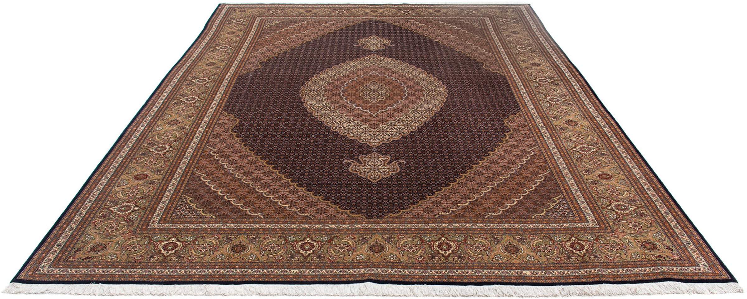 morgenland Orientteppich »Perser - Täbriz - 336 x 250 cm - braun«, rechteck günstig online kaufen