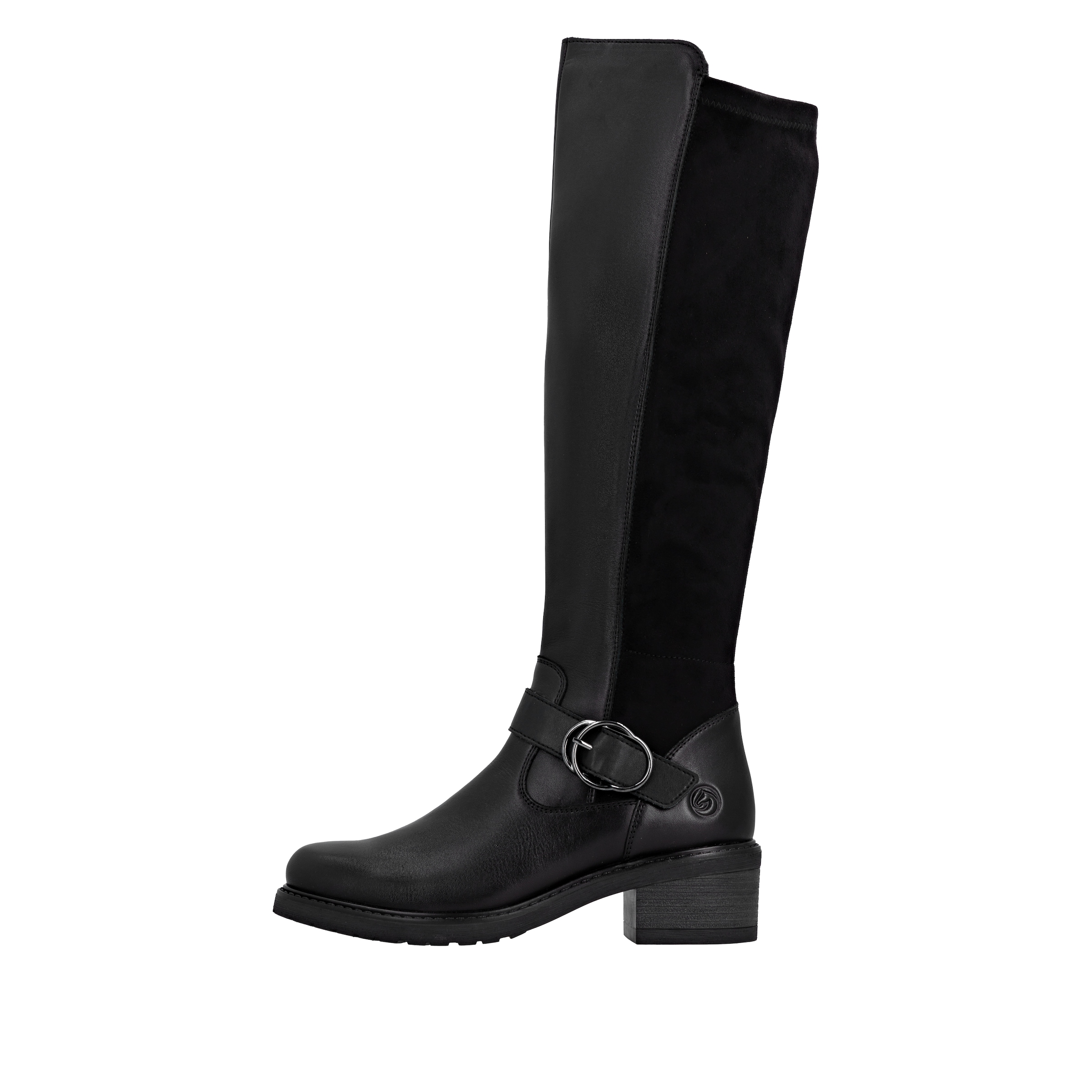 Remonte Stiefel  Langschaftstiefel, Stretch-Stiefel, Blockabsatz, Innenreißverschluss