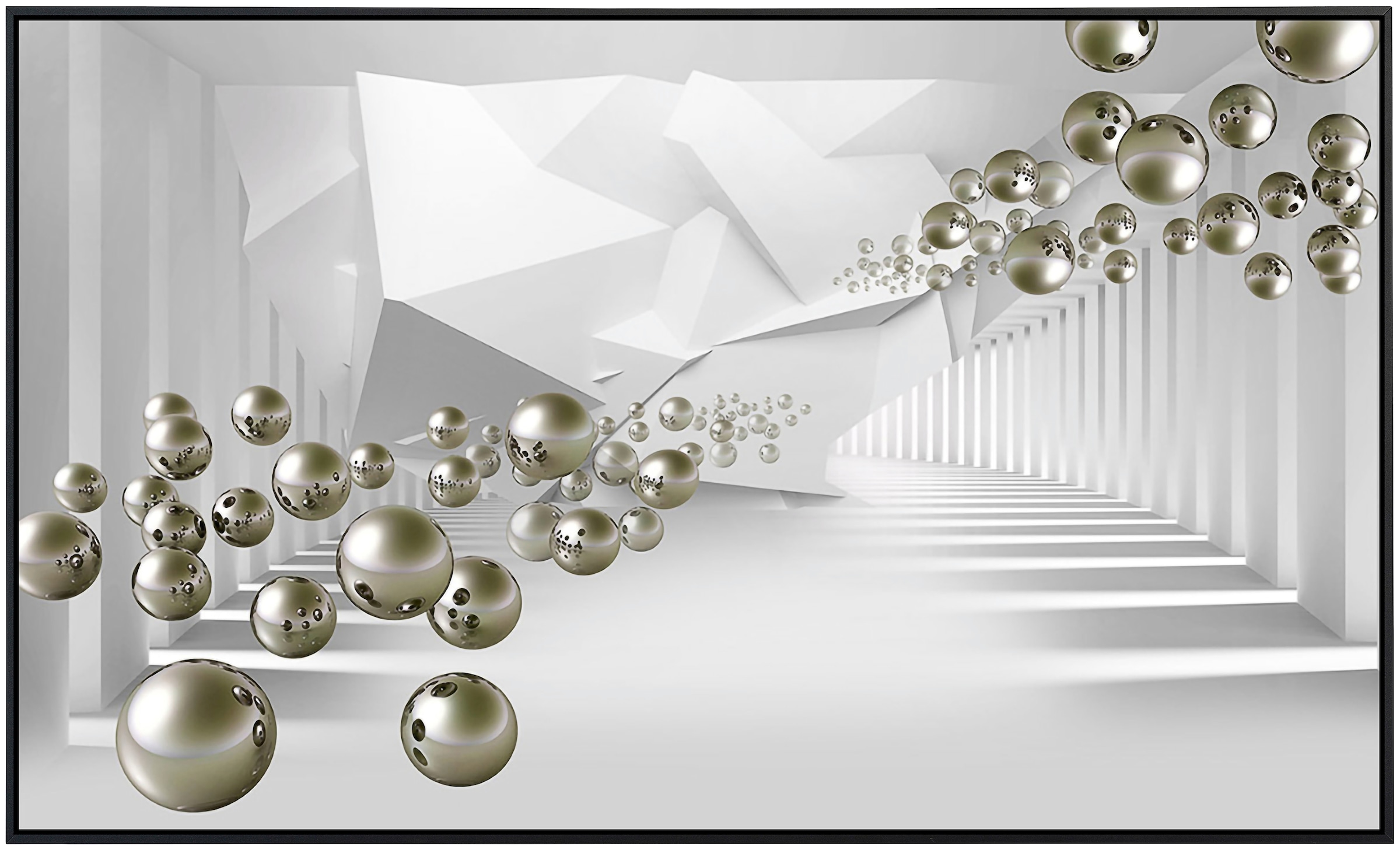 Papermoon Infrarotheizung »Abstrakt 3D Effekt« sehr angenehme Strahlungswärme