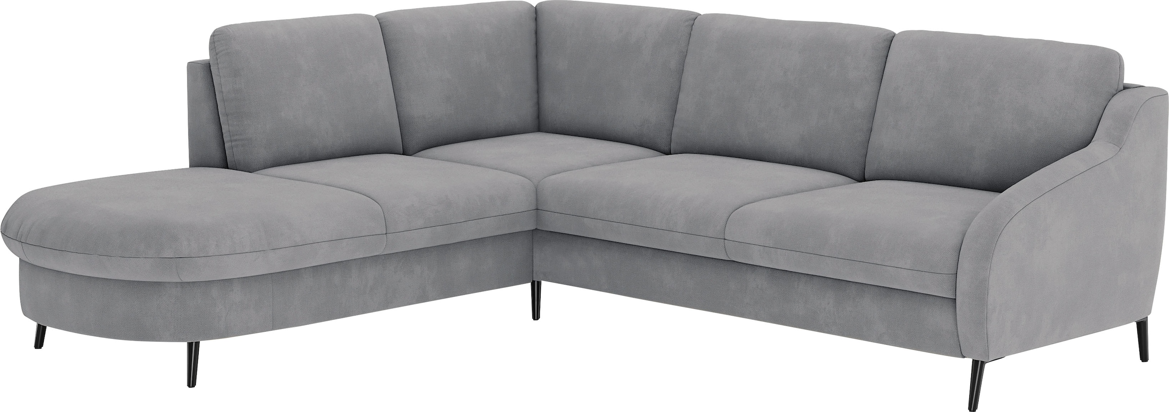 sit&more Ecksofa »Soul L-Form«, wahlweise mit Bettfunktion und Bettkasten oder Schubkasten