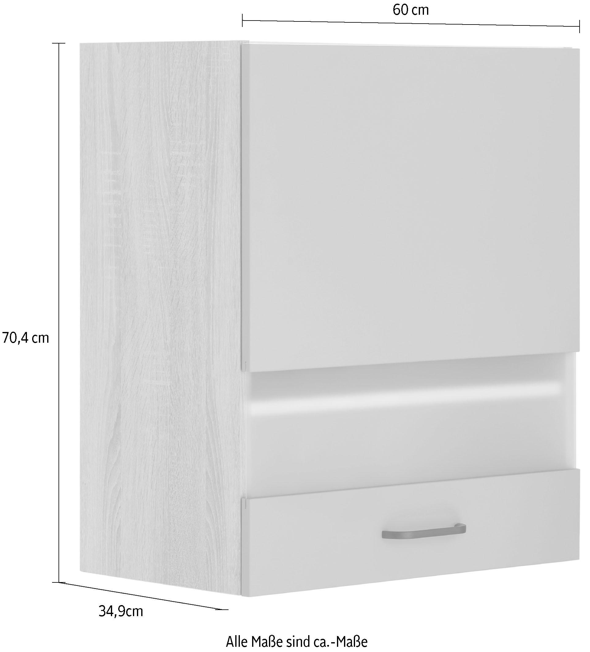 OPTIFIT Glashängeschrank »Elga«, mit Soft-Close-Funktion und Metallgriff, Breite 60 cm