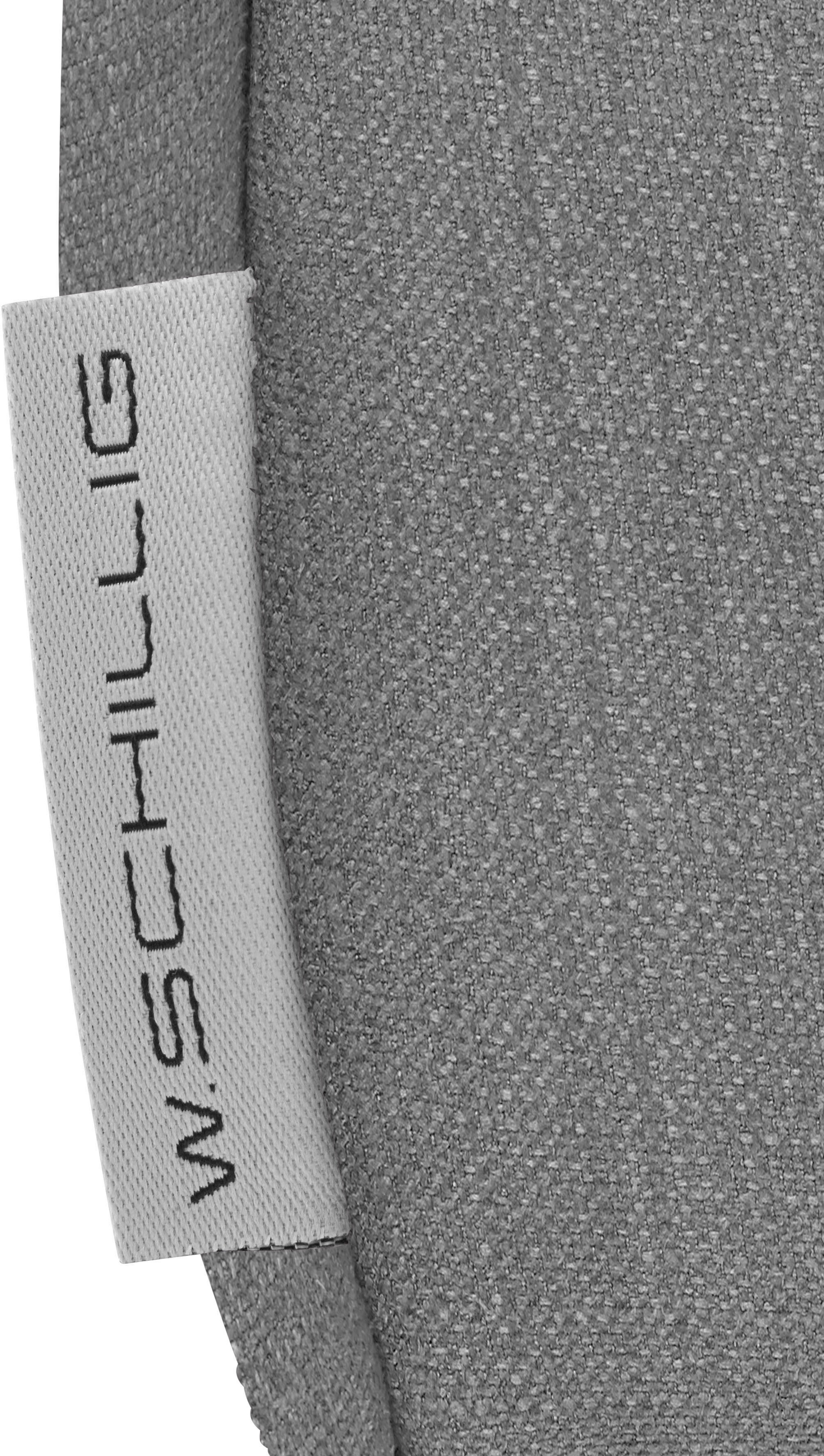 W.SCHILLIG Ecksofa »enjoy&MORE, Designsofa, elegant und bequem, L-Form«, Sitztiefenverstellung, Füße schwarz pulverbeschichtet, Breite 310 cm