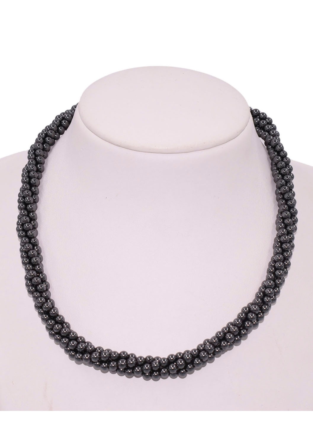 Firetti Collier »Schmuck Geschenk Halsschmuck Halskette Edelstein Farbstein Hämatit«, Made in Germany - mit Hämatit